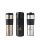 Godiva Baskılı French Press Seyahat Termosu